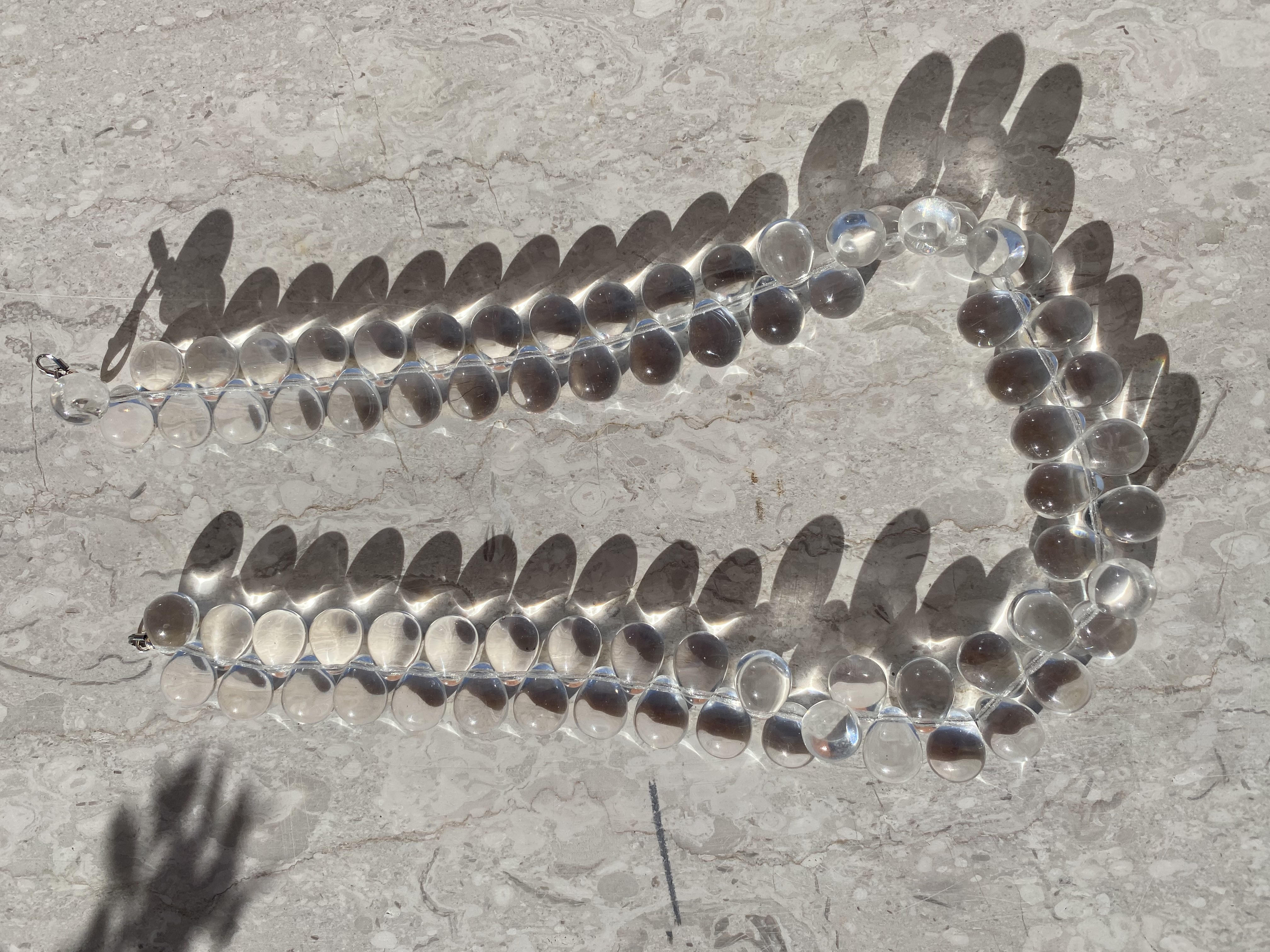 Clear Drops Necklace